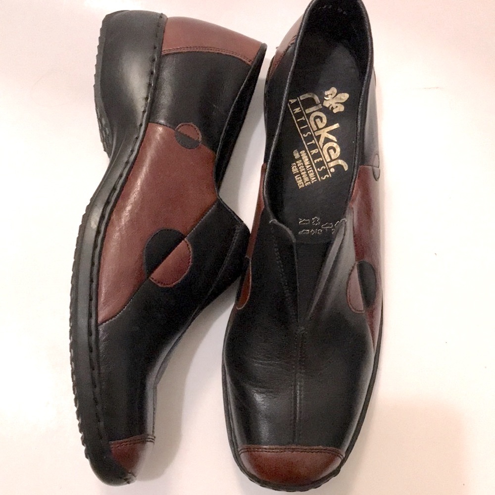 New w/o Box Rieker Antistress Comfort Shoes waterproof Leather Womens Size 11